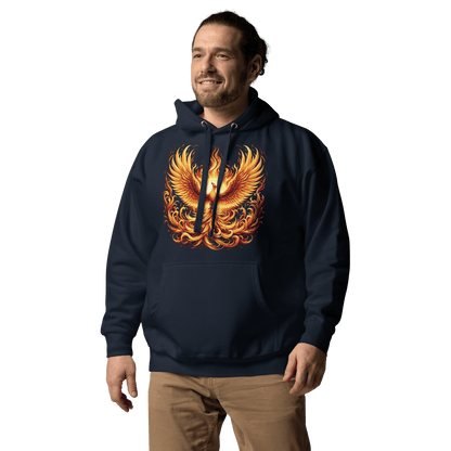 Unisex Premium Kapuzenpullover "Phoenix" - Artexio