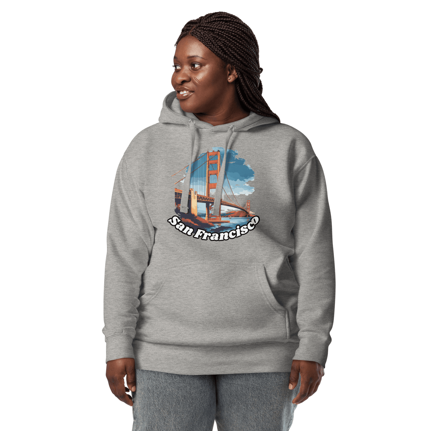 Unisex Premium Kapuzenpullover "San Francisco" - Artexio