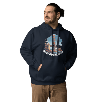 Unisex Premium Kapuzenpullover "San Francisco" - Artexio