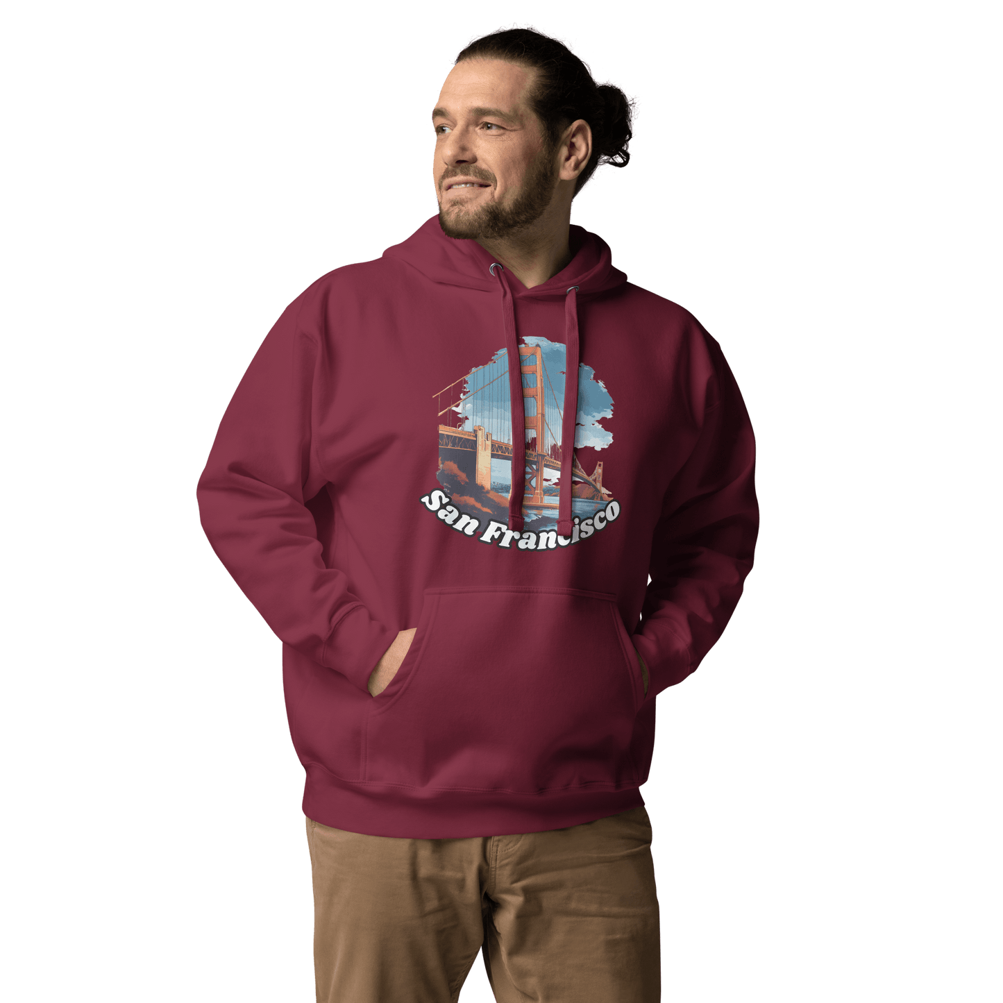 Unisex Premium Kapuzenpullover "San Francisco" - Artexio