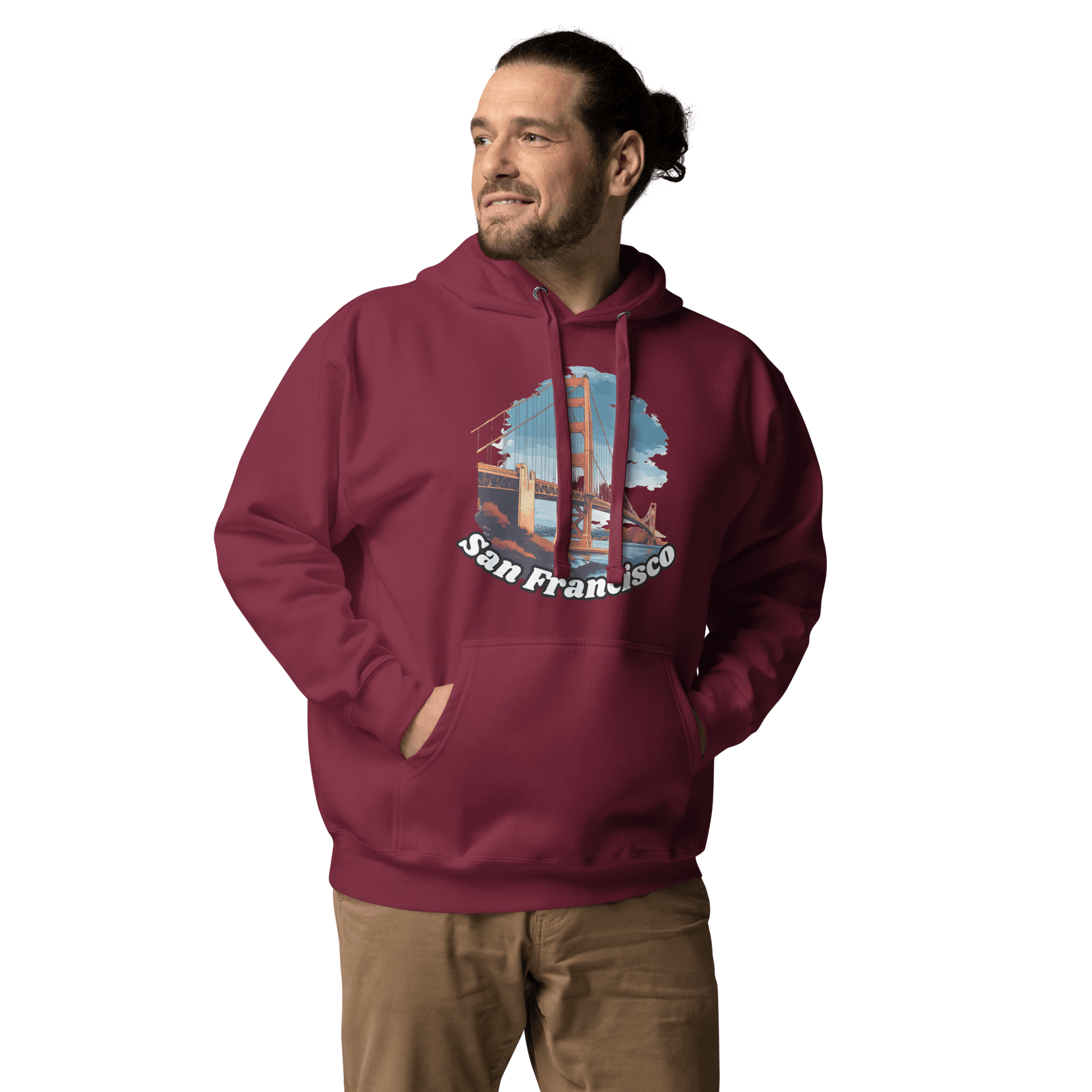 Unisex Premium Kapuzenpullover "San Francisco" - Artexio