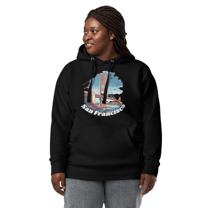 Unisex Premium Kapuzenpullover "San Francisco" - Artexio