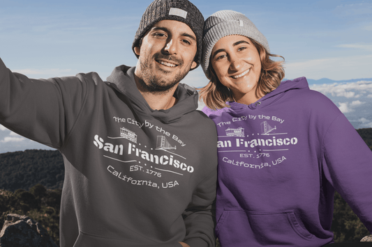 Unisex Premium Kapuzenpullover "San Francisco" - Artexio