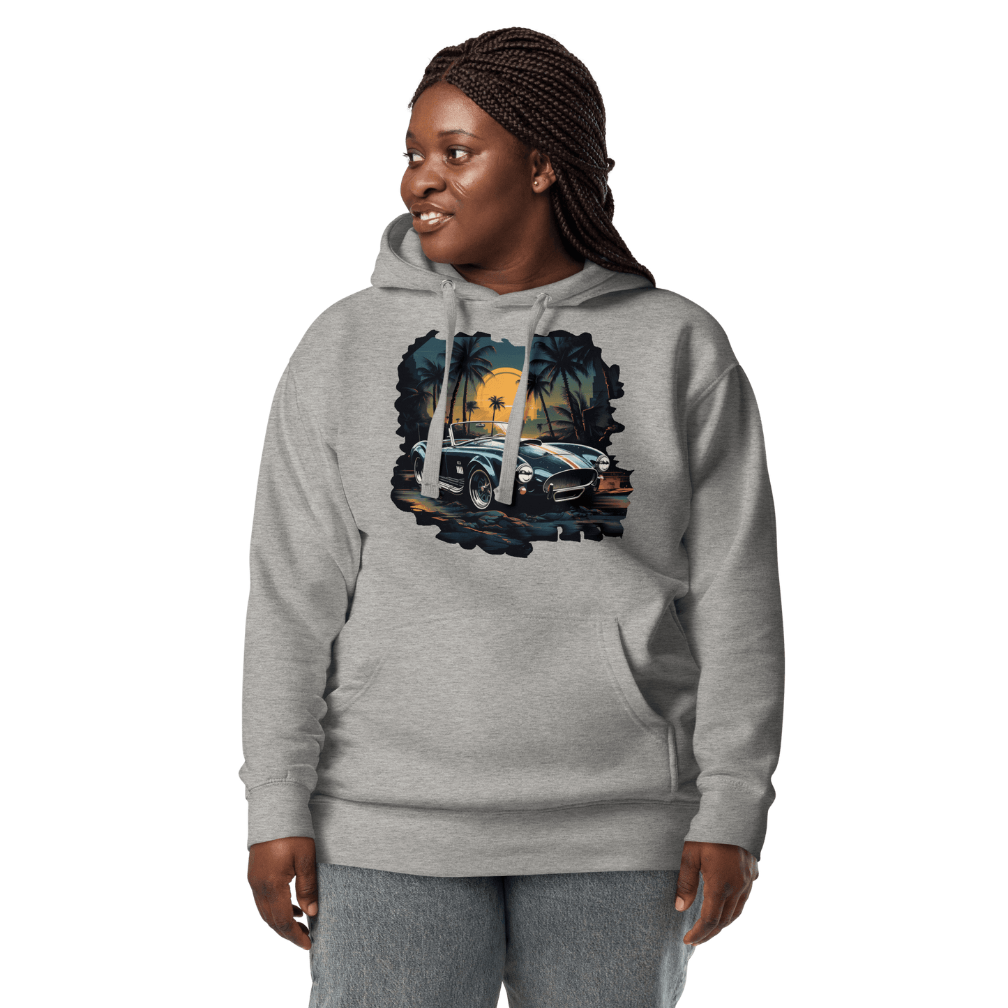 Unisex Premium Kapuzenpullover "Shelby Cobra" - Artexio