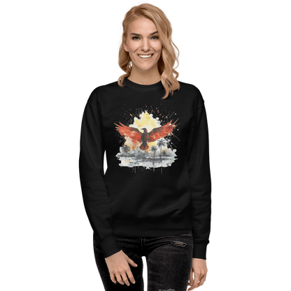 Unisex Premium Sweatshirt "Firebird" - Artexio