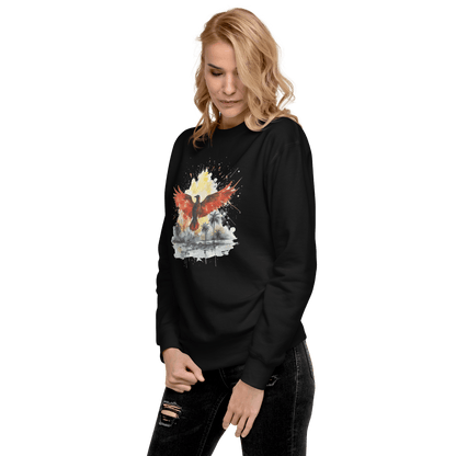 Unisex Premium Sweatshirt "Firebird" - Artexio