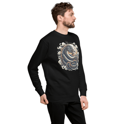 Unisex Premium Sweatshirt "Drache" - Artexio