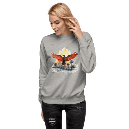 Unisex Premium Sweatshirt "Firebird" - Artexio