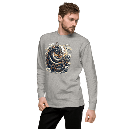 Unisex Premium Sweatshirt "Drache" - Artexio