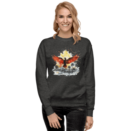 Unisex Premium Sweatshirt "Firebird" - Artexio