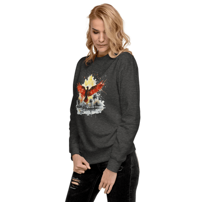 Unisex Premium Sweatshirt "Firebird" - Artexio