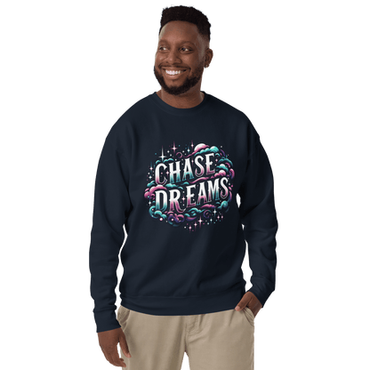 Unisex Premium Sweatshirt "Chase Dreams" - Artexio