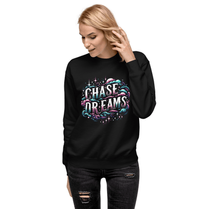 Unisex Premium Sweatshirt "Chase Dreams" - Artexio