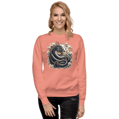 Unisex Premium Sweatshirt "Drache" - Artexio