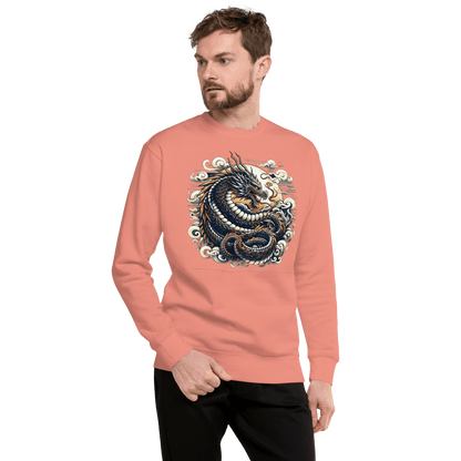 Unisex Premium Sweatshirt "Drache" - Artexio