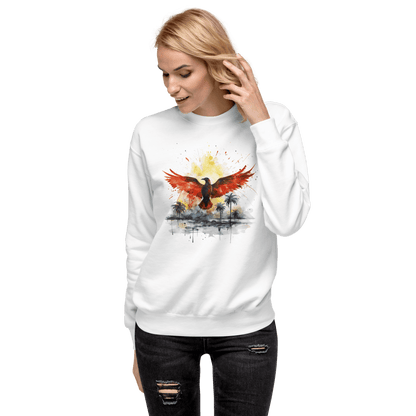 Unisex Premium Sweatshirt "Firebird" - Artexio