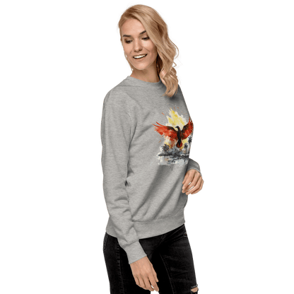 Unisex Premium Sweatshirt "Firebird" - Artexio