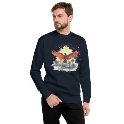 Unisex Premium Sweatshirt "Firebird" - Artexio