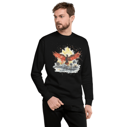 Unisex Premium Sweatshirt "Firebird" - Artexio