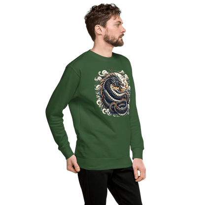 Unisex Premium Sweatshirt "Drache" - Artexio