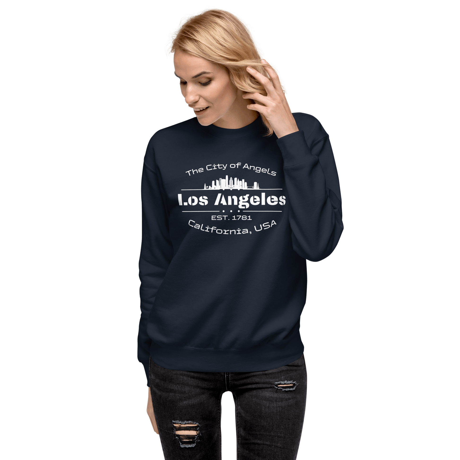 Unisex Premium Sweatshirt "Los Angeles" - Artexio