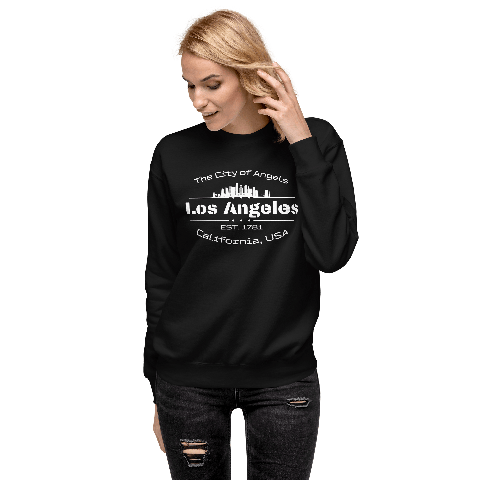 Unisex Premium Sweatshirt "Los Angeles" - Artexio