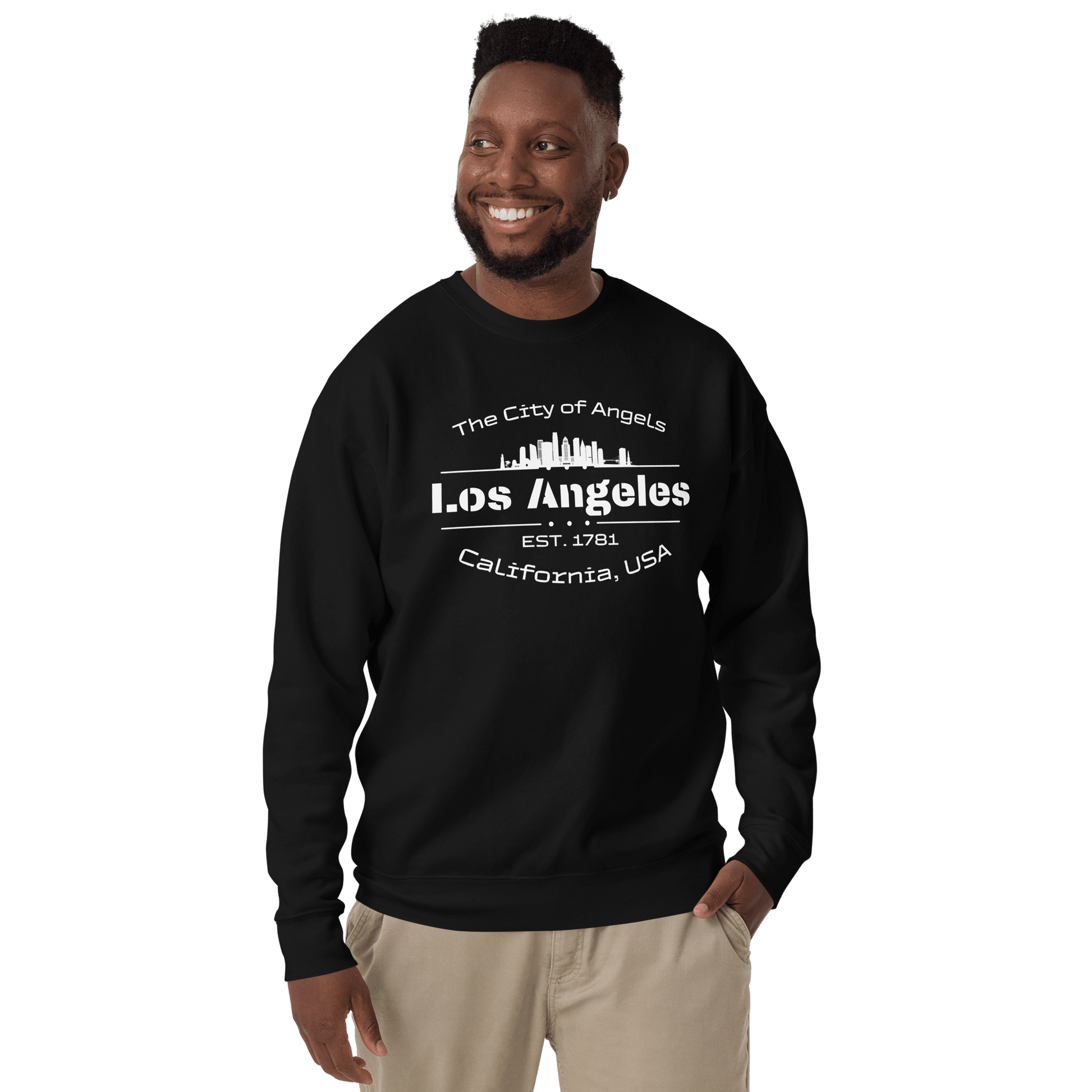 Unisex Premium Sweatshirt "Los Angeles" - Artexio