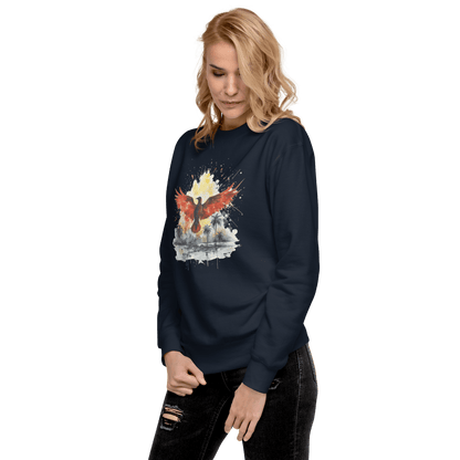 Unisex Premium Sweatshirt "Firebird" - Artexio