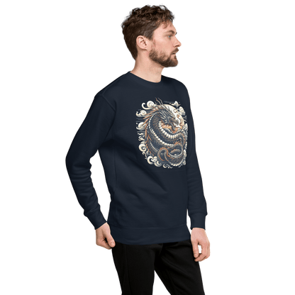 Unisex Premium Sweatshirt "Drache" - Artexio