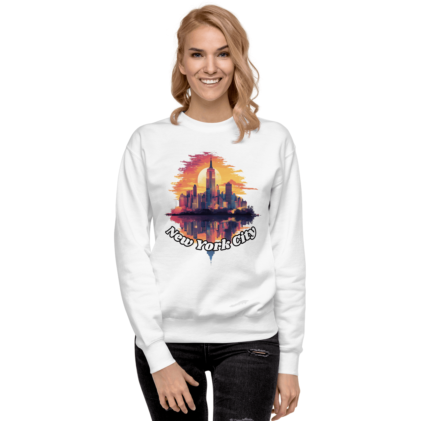 Unisex Premium Sweatshirt "New York City" - Artexio