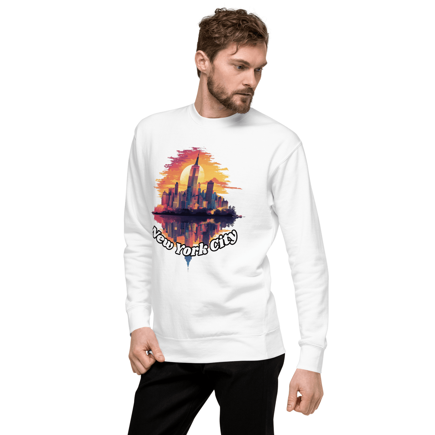 Unisex Premium Sweatshirt "New York City" - Artexio