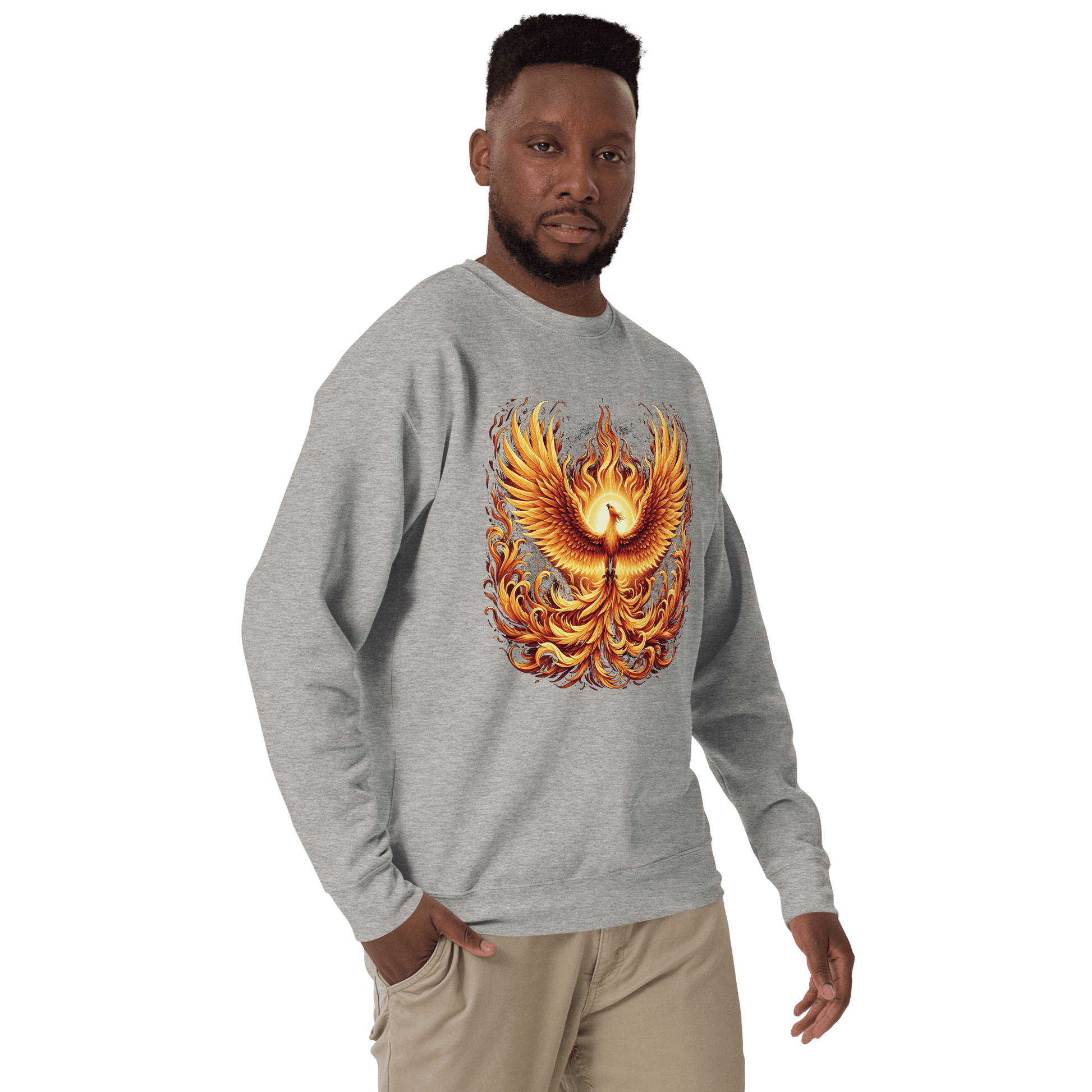 Unisex Premium Sweatshirt "Phoenix" - Artexio