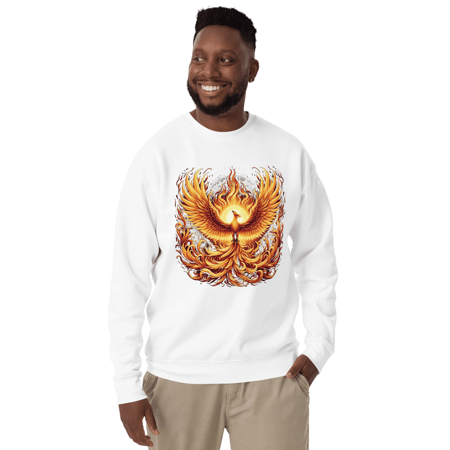 Unisex Premium Sweatshirt "Phoenix" - Artexio