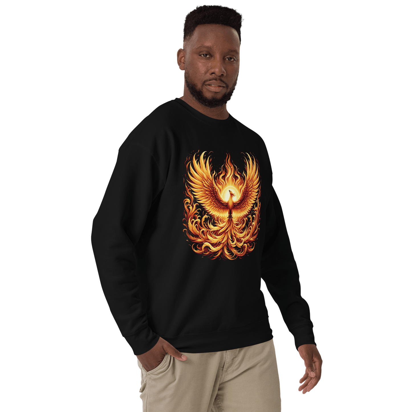 Unisex Premium Sweatshirt "Phoenix" - Artexio