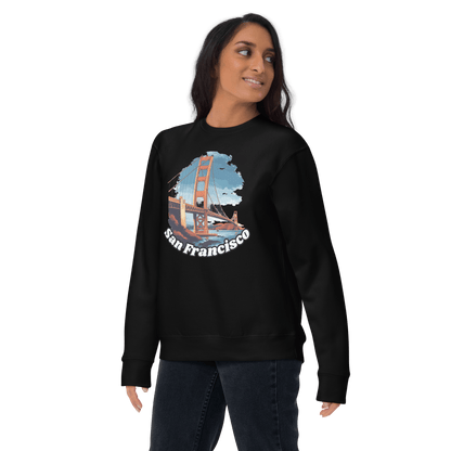 Unisex Premium Sweatshirt "San Francisco" - Artexio