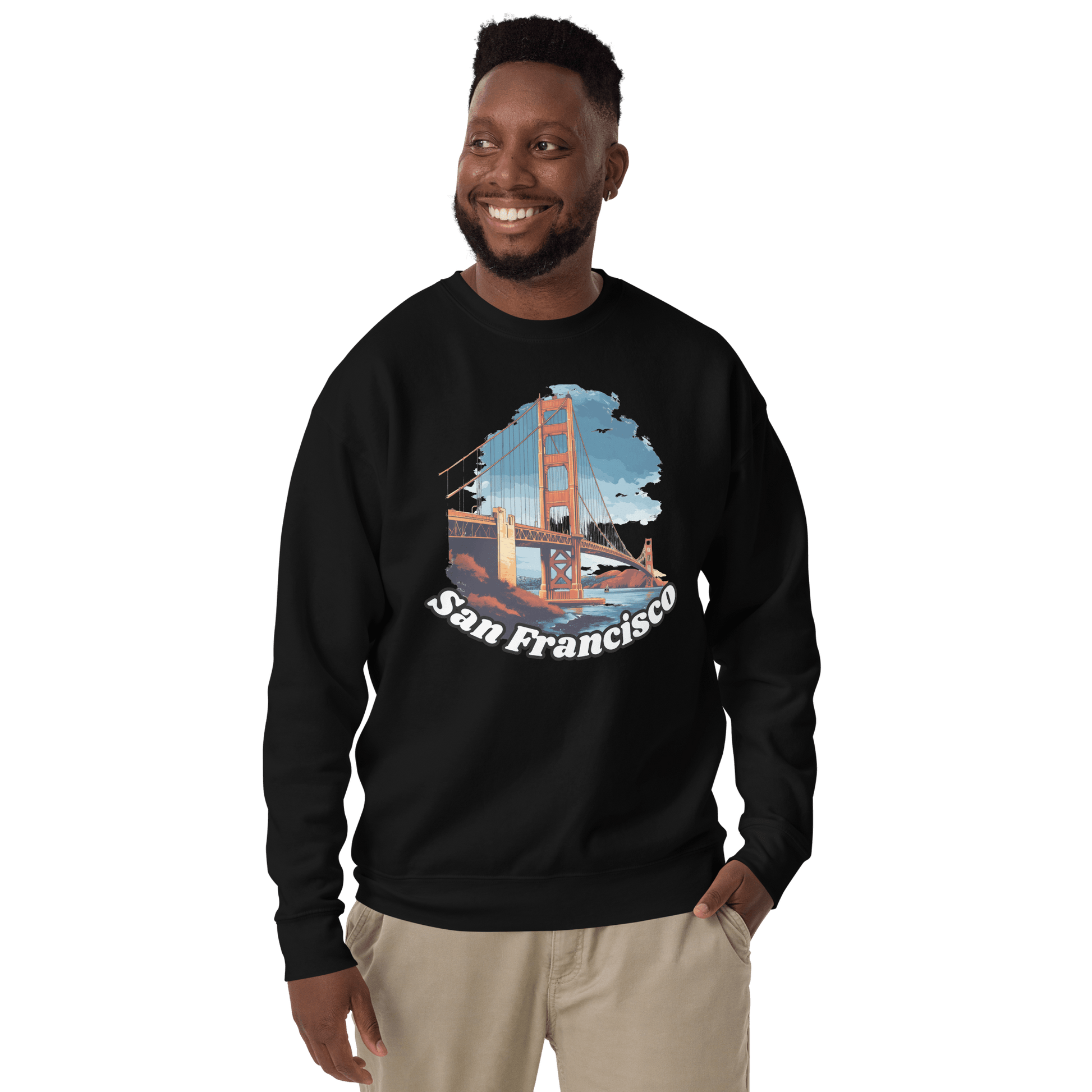 Unisex Premium Sweatshirt "San Francisco" - Artexio