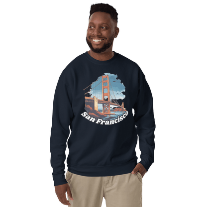 Unisex Premium Sweatshirt "San Francisco" - Artexio