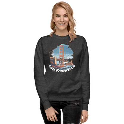 Unisex Premium Sweatshirt "San Francisco" - Artexio