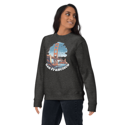 Unisex Premium Sweatshirt "San Francisco" - Artexio