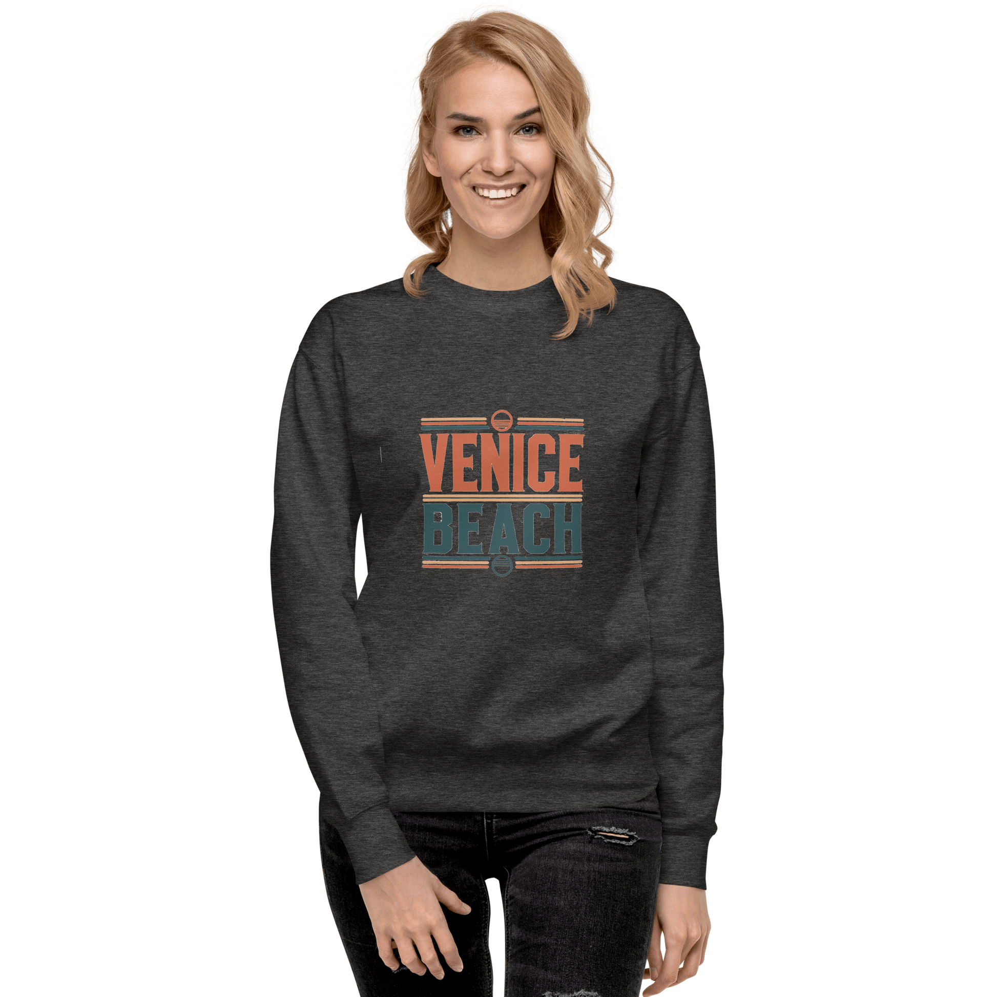 Unisex Premium Sweatshirt "Venice Beach" - Artexio