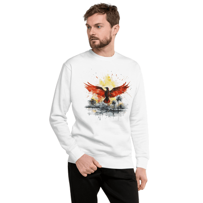 Unisex Premium Sweatshirt "Firebird" - Artexio