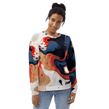 Unisex Sweatshirt "Color Swirl" - Artexio