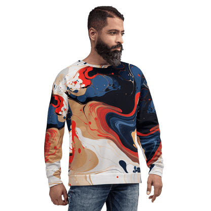 Unisex Sweatshirt "Color Swirl" - Artexio