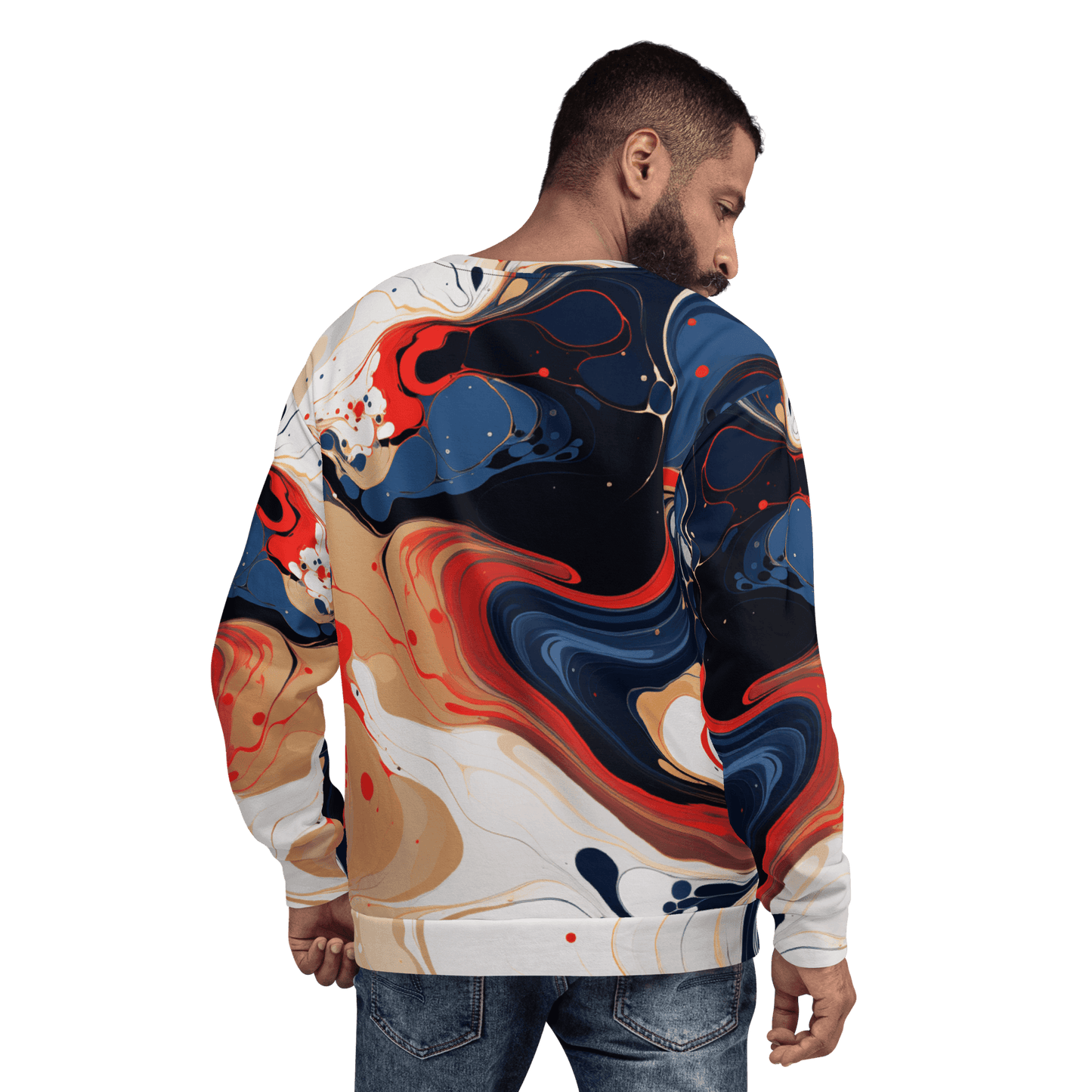 Unisex Sweatshirt "Color Swirl" - Artexio