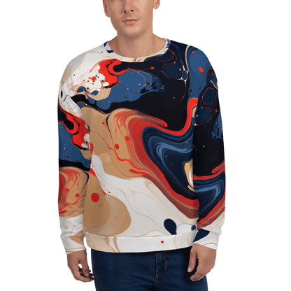 Unisex Sweatshirt "Color Swirl" - Artexio