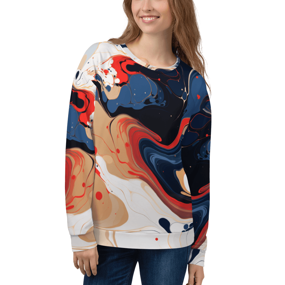 Unisex Sweatshirt "Color Swirl" - Artexio