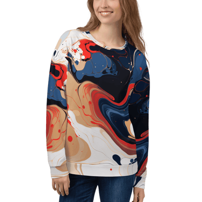 Unisex Sweatshirt "Color Swirl" - Artexio