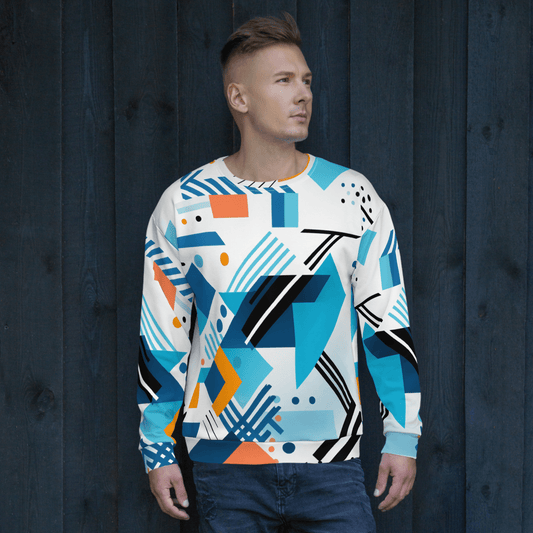 Unisex Sweatshirt "Geometric Harmony" - Artexio