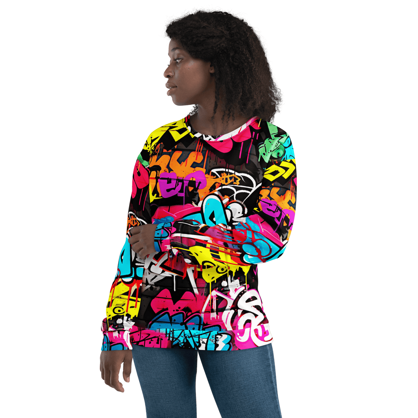 Unisex Sweatshirt "Graffiti" - Artexio