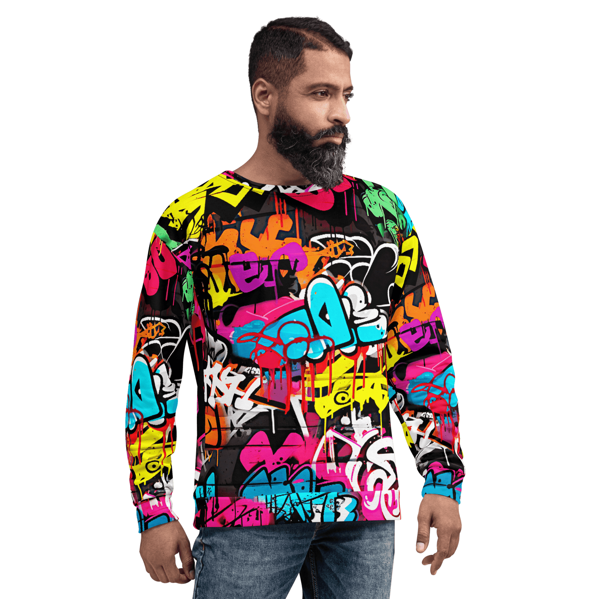 Unisex Sweatshirt "Graffiti" - Artexio